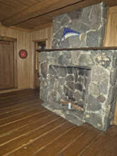 Load image into Gallery viewer, Handmade Pennsylvania Dutch Log Cabin w/ Detached Garage *Pre-Owned*
