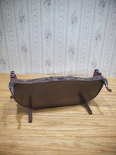 Load image into Gallery viewer, Burgundy/Plum Velvety Sofa
