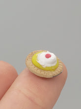 Load image into Gallery viewer, Dollhouse Miniature ~ 1/2&quot; Scale, 4pc Assorted Kitchen Set with Cabinets, Sink, and Lemon Merengue Pie
