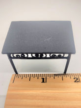 Load image into Gallery viewer, Dollhouse Miniature ~ 1:24 Scale, 6pc Metal Outdoor Dining Set
