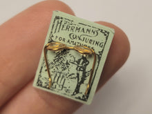 Load image into Gallery viewer, Book with Glasses &#39;Herrmanns Conjuring For Ameteurs&#39; - by IGMA Artisan Al Chandronnait
