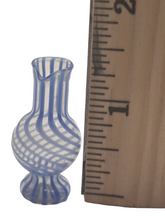 Load image into Gallery viewer, Blue Swirled Handblown Glass Pitcher - Made in Germany
