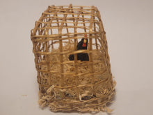 Load image into Gallery viewer, Black Hen in Bamboo Crate
