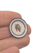 Load image into Gallery viewer, James Clark - Grape Pottery Plate

