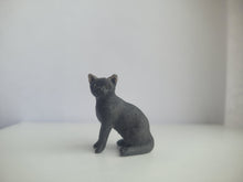 Load image into Gallery viewer, Black Cat Sitting – by Karl Blindheim
