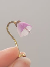 Load image into Gallery viewer, Dollhouse Miniature ~ Purple Flower Lamp
