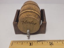 Load image into Gallery viewer, Merlot Barrel in Wooden Holder
