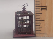 Load image into Gallery viewer, Bespaq – 2 Budgies in Birdcage
