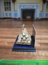 Load image into Gallery viewer, Wooden Logs in a Golden Carrier - Reutter Porcelain
