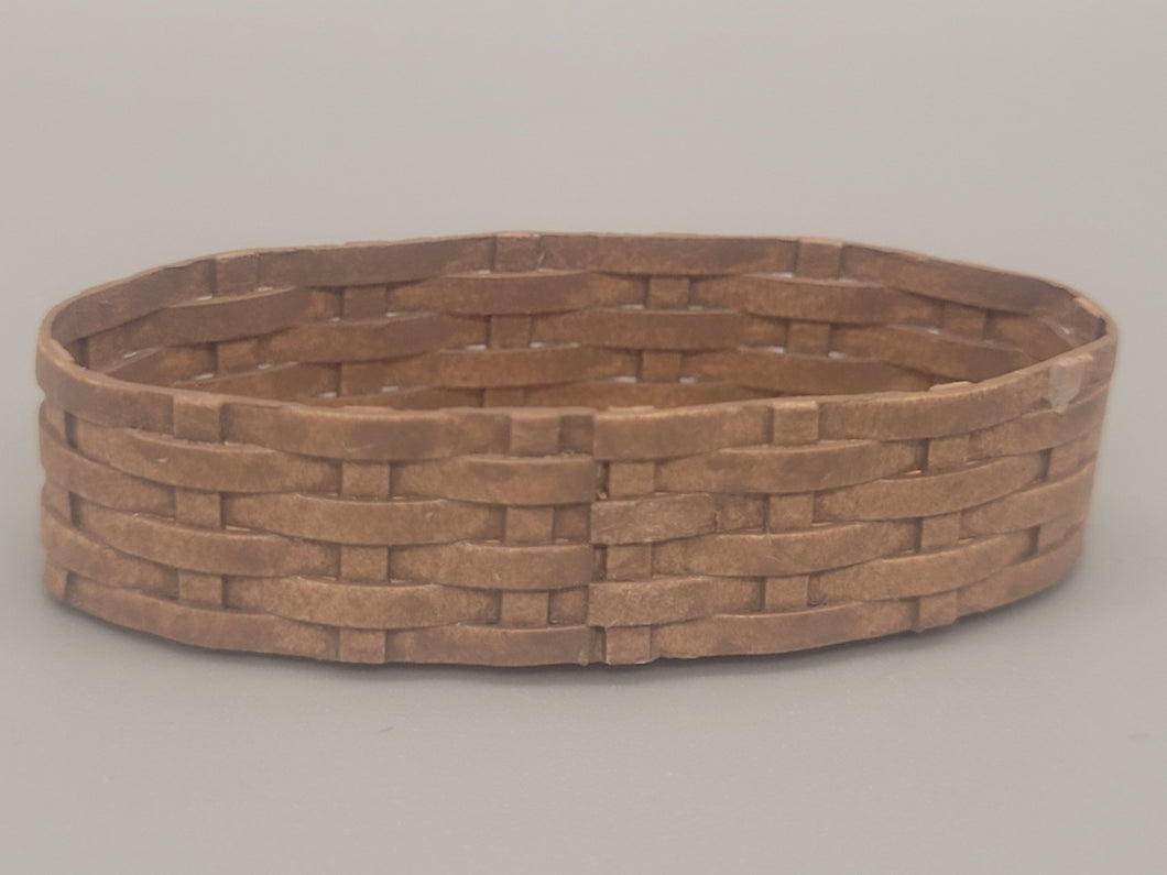 Brown Oval Basket – Al Chandronnait