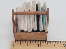 Load image into Gallery viewer, Al Chandronnait – Wooden Box Holding Fabric

