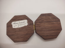 Load image into Gallery viewer, 1½&quot; Sailor&#39;s Valentine - &quot;Thee I Love&quot; with Hearts, Flowers, and Shells – by Pam Friend
