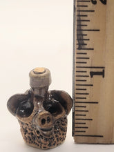 Load image into Gallery viewer, Dollhouse Miniature ~ 1:12 Scale, Animal Jug with Cork, Signed Bottom
