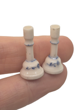 Load image into Gallery viewer, Ron Benson – Pair of Porcelain Candlestick Holders

