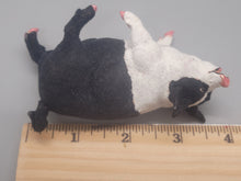 Load image into Gallery viewer, Black and White Flocked Hog
