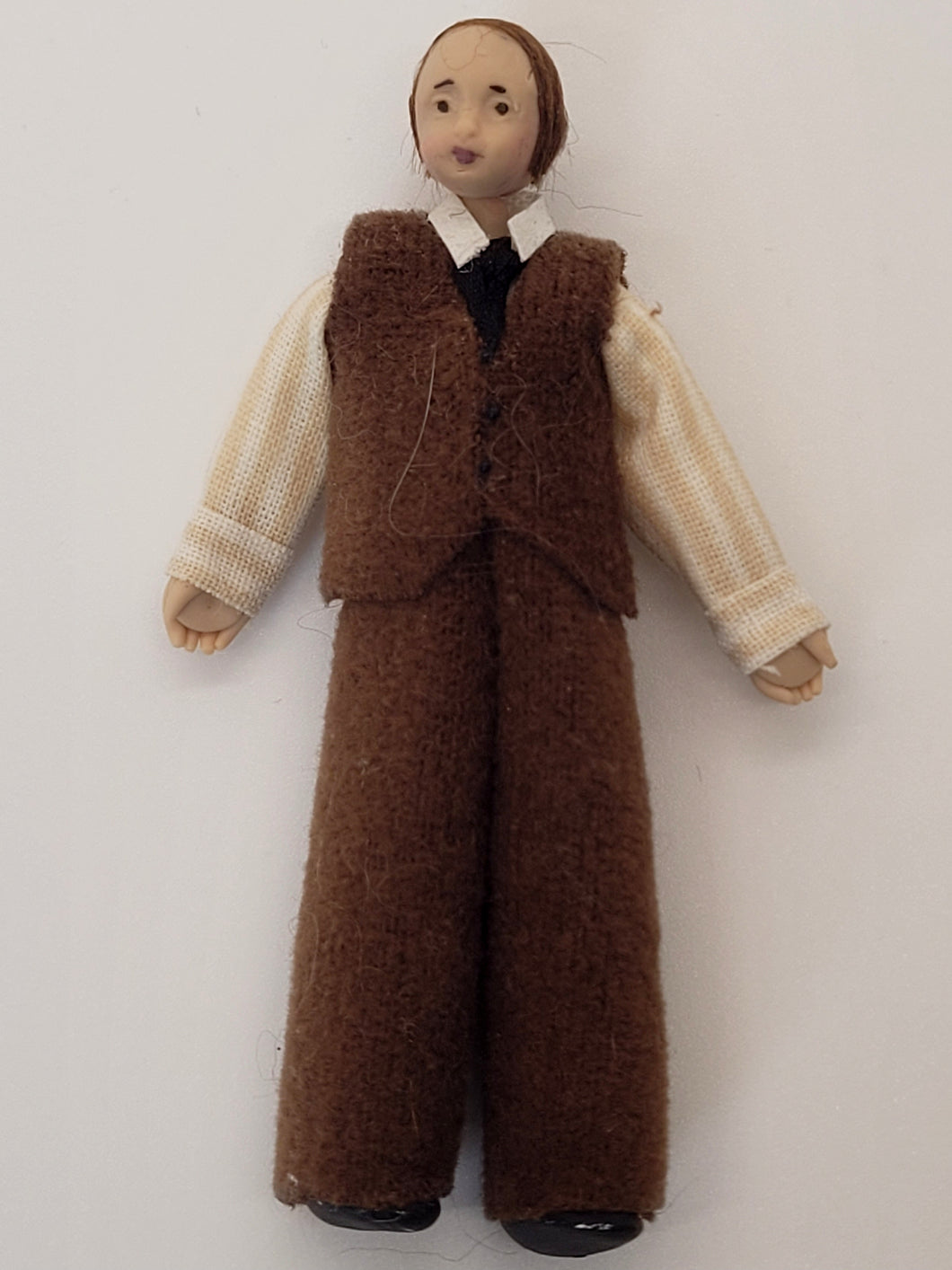 Handmade Gentleman In Business Clothing Doll