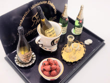 Load image into Gallery viewer, Dollhouse Miniature ~ 1:12 Scale, Champagne Breakfast Set *Missing Pieces, As Is* by Reutter Porcelain
