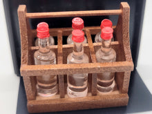 Load image into Gallery viewer, Dollhouse Miniature ~ 1:12 Scale, Rack and Bottles by Reutter Porcelain
