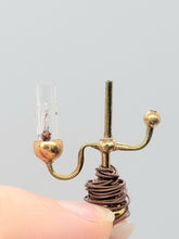 Load image into Gallery viewer, Dollhouse Miniature ~ 1/2&quot; Scale, Golden Decorative Lamp
