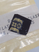 Load image into Gallery viewer, Dollhouse Miniature ~ American Craftsmen Flat Purse Clasp Buckle &amp; Buttons
