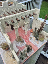 Load image into Gallery viewer, Abode Southwestern Roombox w/ Front Courtyard with Desert Plants
