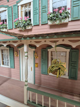 Load image into Gallery viewer, 6 Room Pink and Blue Dollhouse *Pre-Owned*

