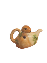 Load image into Gallery viewer, Janice Crawley – Porcelain Squirrel Teapot Handpainted
