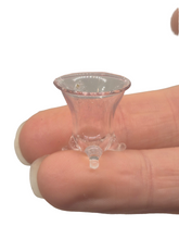 Load image into Gallery viewer, Glass Craft – Handblown Clear Glass Vase with Feet
