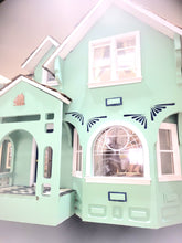 Load image into Gallery viewer, Green Cottage Dollhouse - Pre-Owned

