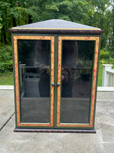 Load image into Gallery viewer, 2 Tier Shelf Display Cabinet w/ Opening Doors
