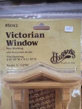 Load image into Gallery viewer, Dollhouse Miniature ~ 1:12 Scale, Victorian Window by Houseworks #5042
