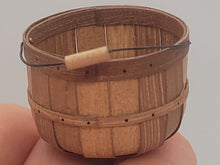 Load image into Gallery viewer, Al Chandronnait – Woven Wooden Bucket with Wire Handle
