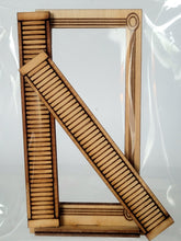 Load image into Gallery viewer, Wooden Window with Shutters
