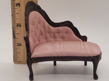 Load image into Gallery viewer, Pink Fainting Couch with Foot Rest &amp; Table
