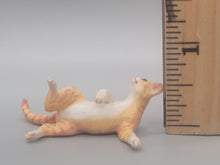 Load image into Gallery viewer, Resin Orange Tabby Cat in Playful Position
