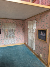Load image into Gallery viewer, 6 Room Pink and Blue Dollhouse *Pre-Owned*
