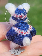 Load image into Gallery viewer, Mary Bures – Snow Bunny Plushie 1994
