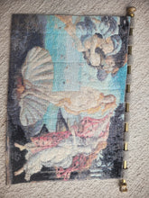 Load image into Gallery viewer, Dollhouse Miniature ~ Petit Point &#39;Birth of Venus&#39; Hanging Tapestry on Metal Rod - Ursula Sauerberg
