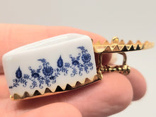 Load image into Gallery viewer, Dollhouse Miniature ~ Reutter Porcelain 3pc Sewing Kit
