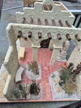 Load image into Gallery viewer, Abode Southwestern Roombox w/ Front Courtyard with Desert Plants
