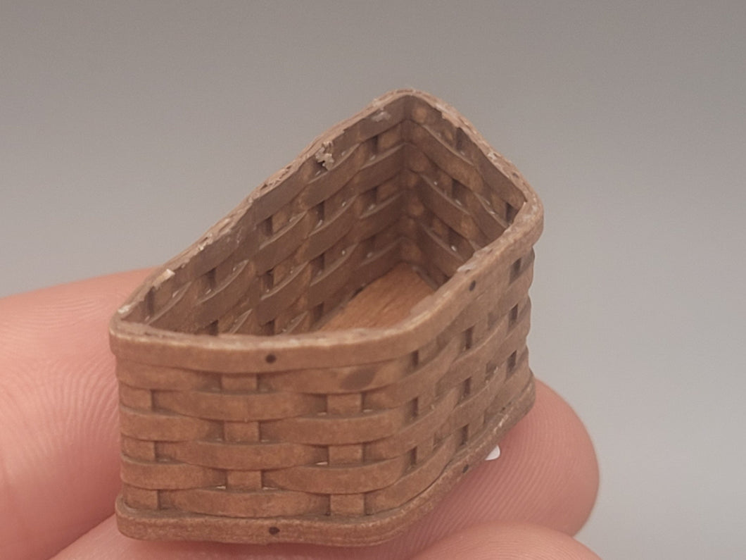 Trapezoid Shaped Woven Basket by Al Chandronnait