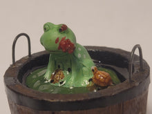 Load image into Gallery viewer, Spooky Frog in Bucket with Turtles
