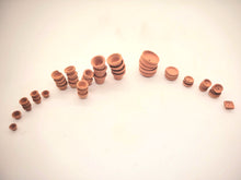 Load image into Gallery viewer, Dollhouse Miniature ~ 1:24 Scale, Various Sizes Terracotta Pots and Dishes Lot
