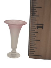 Load image into Gallery viewer, Glass Craft – Frosted Pink Vase
