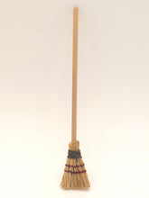 Load image into Gallery viewer, Dollhouse Miniature ~ 1:24 Scale, Handmade Broomstick with Hard Bristles
