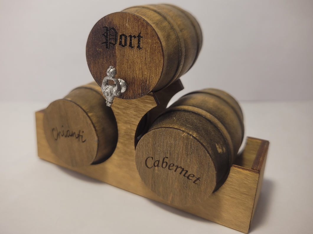 Triple Wine Barrel on Display