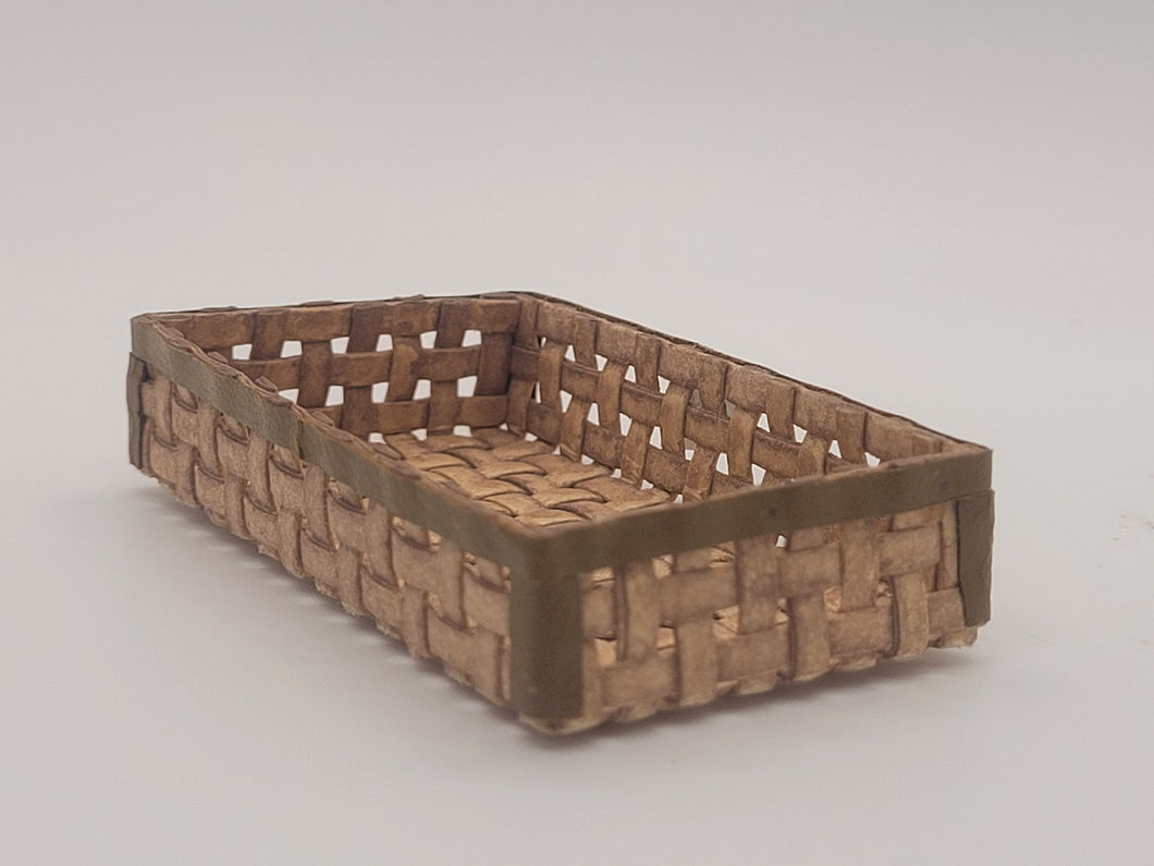 Al Chandronnait – Large Shallow Woven Basket
