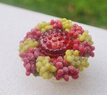 Load image into Gallery viewer, Victorian Jello Mould with Frosted Grapes

