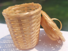 Load image into Gallery viewer, Woven Hamper - by Royal Miniatures
