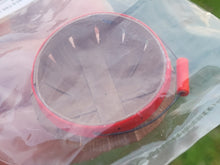 Load image into Gallery viewer, Al Chandronnait – Round Half Bushel Basket with Red Strand
